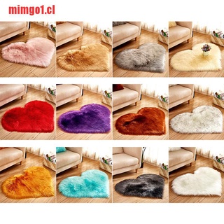 [mimgo1] alfombra peluda de lana/alfombra peluda artificial/amor (1)