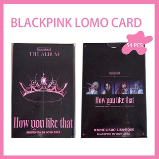 READY STOCK// 54 unids/caja Kpop BLACKPINK nuevo álbum Lomo tarjeta HD tarjeta de fotos colectiva tarjetas postales