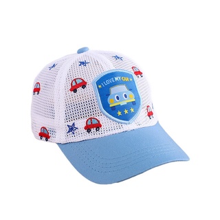 J042 3-7 años ajustable malla gorra de béisbol sombrero de Running deportes bebé verano sombrero niñas niños gorra