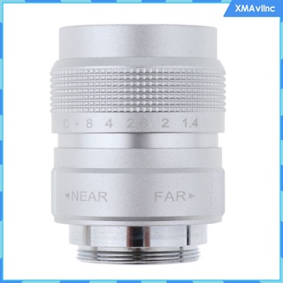 25mm f/1.4 TV Lens Manual Focus for C-Mount Mirrorless Camera