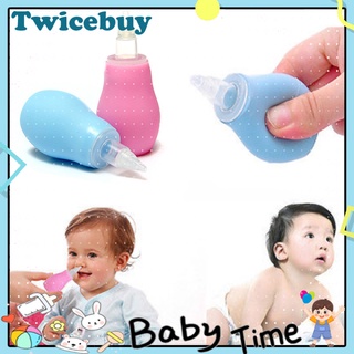 Twicebuy - aspirador Nasal seguro para bebé, succión, nariz, moco, Runny