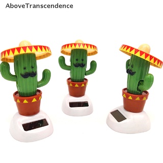 Adornos de coche Cactus energía Solar muñecas de baile juguete Swinging animado coche decoración {bigsale}
