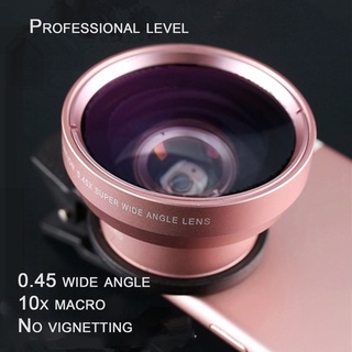 onformn Universal Three-in-One Mobile Phone Fisheye Wide-Angle Macro Lens for Selfie