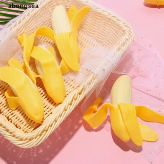 Abongsea/Banana Juguetes Blandos Exprimir Antiestrés Novedad Juguete Alivio Del Estrés Descompresión [Caliente]