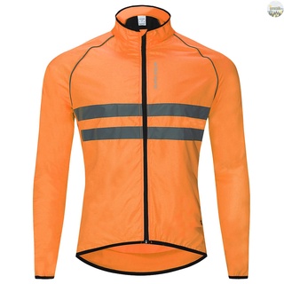 Chaqueta gowalk/chaqueta reflectante De Manga larga Resistente al agua a prueba De viento Para deportes al aire libre/Bicicleta/Ciclismo/correr