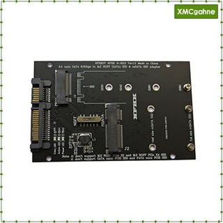 M.2 NGFF/Msata SSD to SATA III 3.0 Adapter Card Enclosure For PC Laptop