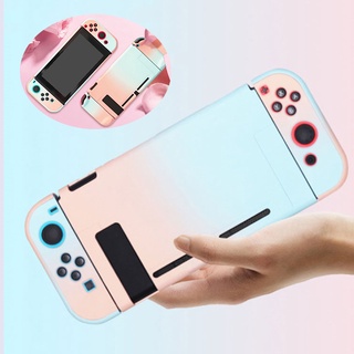 Para Nintendo Switch Joy-con precioso gradiente funda protectora rígida cubierta hengmaTimeVo