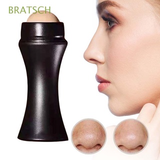 BRATSCH Facial Shiny Volcanic Roller Face Beauty Rolling Ball Massager Oil Control Stone Reusable Facial Cleaning Oil Control Blemish Remover Changing Pores Face Skin Care Tool Oil Absorption Rolling Ball/Multicolor (1)