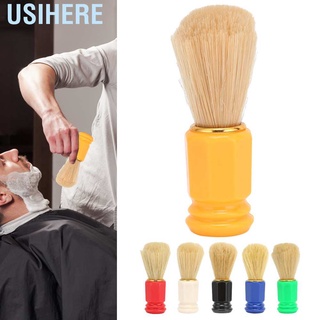 Usihere - cepillo de afeitar para hombre, suave, para limpieza de barba, para peluquería en casa (2)