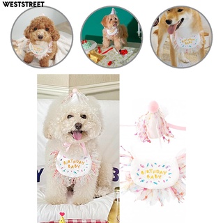 Weststreet Pets accesorios Para mascotas Cap bufanda bufanda corbata sombrero fiesta mascotas Diy Unisex Para revolver fotos