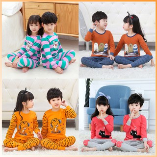 pijamas niños ropa de dormir de algodón baju tidur budak traje de dibujos animados pijamas niño pijamas a22