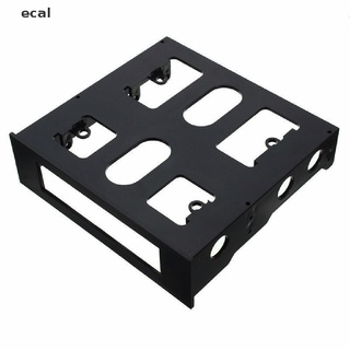 ecal Black 3.5" to 5.25" drive bay computer pc case adapter mounting bracket CL (5)