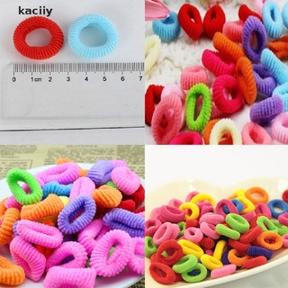 kaciiy 90 unids/ pack elástico color caramelo bebé niñas cl (1)