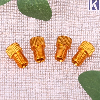 （Superiorcycling) 4pcs Presta to Shrader Bicycle Road Bike Valve Adapters Converters (5)