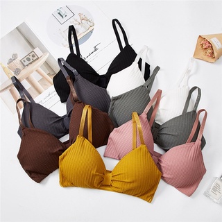 Lace No Steel Ring Sports Bra Beauty Back Wrapped Chest Comfortable Skin Bra Stretch Triangle Cup Padded Yoga Bra