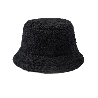 otoño e invierno cordero pelo pescador sombrero mujer sombrero mantener caliente felpa cuenca gorra
