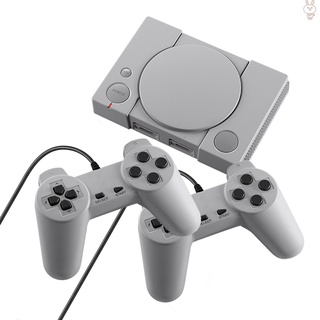 [Nuevo] Mini consola de juegos PS1 dos controladores de juegos AV salida de vídeo incorporado 620 juegos Retro soportan dos jugadores