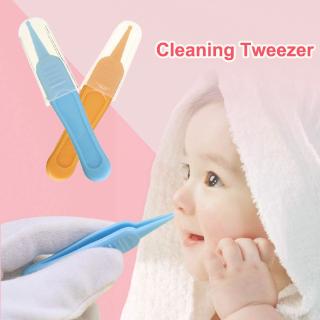 pinzas de plástico para ombligo, pinzas de plástico, limpiador de fórceps, pinzas de limpieza seguras para recién nacidos, cuidado del bebé