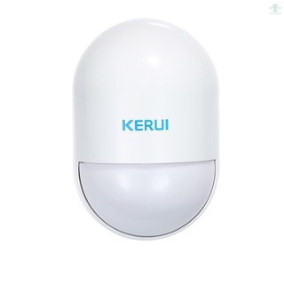 Kerui 433MHz Detector infrarrojo inalámbrico Smart Home PIR Sensor de movimiento pasivo infrarrojo detección de alarma Anti-tamper para el hogar sistema de alarma de seguridad antirrobo