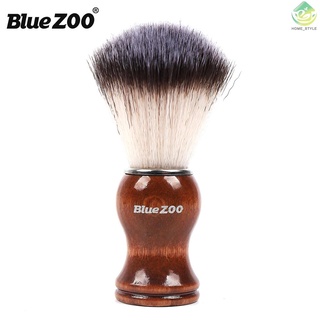 Shaving Tools for Men's Wet Shaving Brush Hair Beard Brush Facel Cleaning Brush Wood Handle Mini Portable