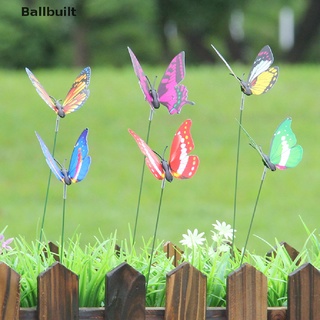 [BLT] 10 Pzs Maceta De Jardín Mariposas Coloridas Decoración Al Aire Libre Macetas AUI