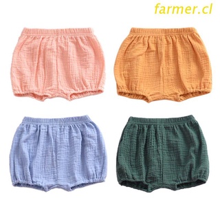FAR3 Summer Baby Girls Boys Bloomer Shorts Infant Solid Color Cotton Cute Loose Harem PP Pants Basic Diaper Underwear