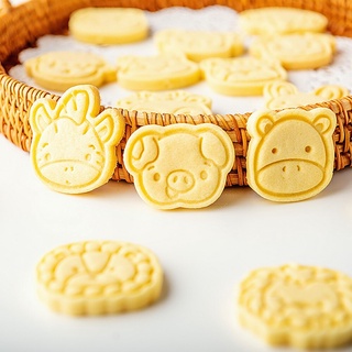 Cute Animal Cookie Plunger Cutters Fondant Cake Mold Biscuit Sugarcraft Decorating Tools (2)