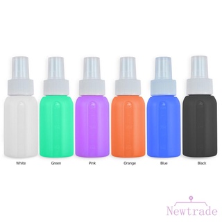 Bolsas de 50 ml de viaje vacío Spray recargable botella transparente Perfume atomizador botella de almacenamiento para maquillaje cosmético