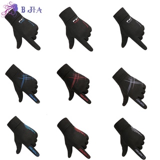 Bjia guantes transpirables de pantalla táctil impermeables deportivos para hombre/guantes de equitación a prueba de viento/invierno antideslizante/guantes de esquí cálidos