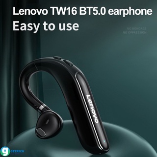 Audífonos tw16 Lenovo inalámbricos con micrófono estéreo 40 horas para reunión de conducción GETRICH
