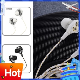 Stsez audífonos Estéreo portátiles De 3.5 mm con cable/audífonos Anti-Ear Para Celular