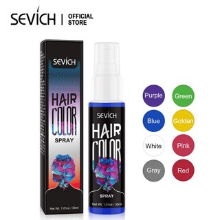 SEVICH tinte temporal para el cabello 8 colores Spray (30 ml)