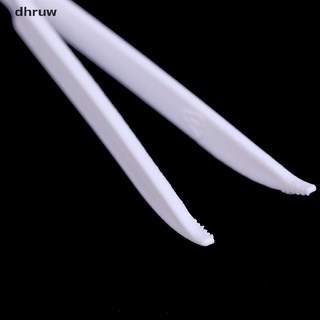 Dhruw 20pcs Disposable Tweezers Plastic Medical Small Beads Forceps for Jewelry Making CL