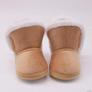 Walkers simba Zapatos De Invierno Cálidos Para Bebés De Interior Suela Suave Cuna Primeros Pasos Botas De Algodón (1)