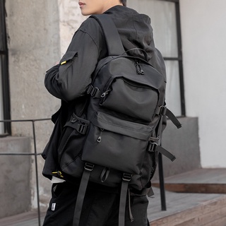Mochila para hombre Ins Schoolbag impermeable mochila de viaje Casual escuela secundaria estudiante bolsa de libro