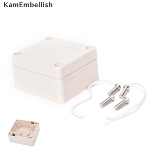 (Kam) 65 x 58 x 35 mm al aire libre impermeable cajas de conexiones adaptables conectores de caja (Embellish) (1)
