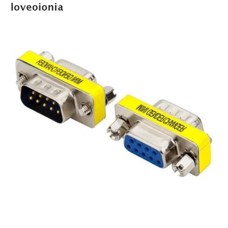 [LONA] DB9 9Pin Male to Male/Female to Female/Male to Female Gender Changer Adapter DF