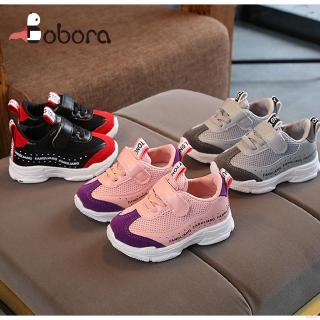 WALKERS bobora zapatos antideslizantes transpirables de color mixto para bebés/niños/niños/niños/suave/soled/primeros pasos