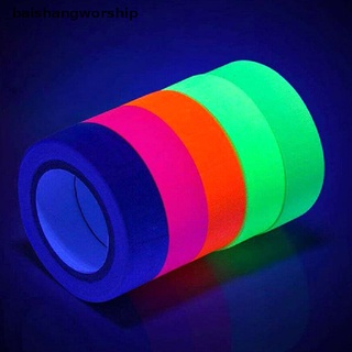 Bsw cinta reactiva UV/cinta fluorescente/luz negra/brillan en la oscuridad/neón/Gaffer caliente (1)