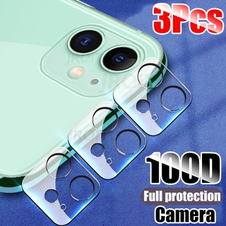 3 Piezas De Vidrio De Protección De Cámara Para iPhone 11 12 Pro MAX X XR XS Protector De Pantalla En 11 7 8 Plus SE Lente De La