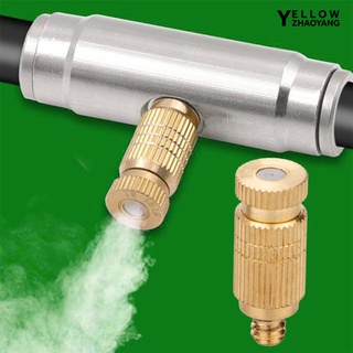 Thread 4.5mm Durable High Pressure Brass Cooling Fogging Spray Mist Nozzle Head