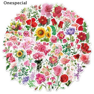 [onespecial] 1set/50 pzas calcomanías de plantas y flores para cuadernos/álbum/calcomanías decorativas.