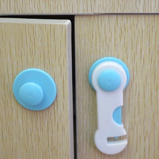 Seguridad infantil multifuncional bebé cerradura de seguridad anti-pincha cajón puerta del gabinete abrir la cerradura de seguridad infantil