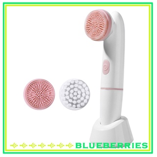 [de Moda] 2 en 1 cepillo eléctrico De limpieza Facial/aceite De Poros/cuidado De la piel Profunda y resistente al agua