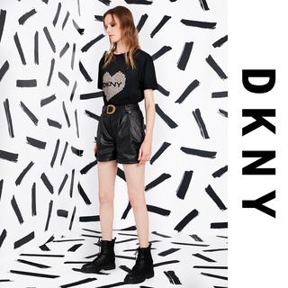 [Disponible En Inventario] Camiseta De Algodón DKNY/TANKONAR Con Logotipo De Amor Impreso Suelto Para Mujer (5)