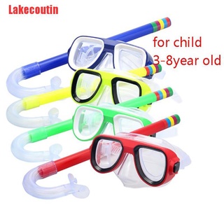 lakecoutin gafas de buceo y snorkels para niños gafas de natación fácil respiración tubo conjunto de niños (3)