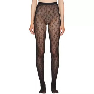 New_GUCCI GG pattern tights Stockings H25