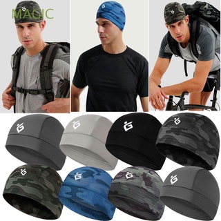 MAGIC 26*19cm Sweat Wicking 7 Colors Cycling Running Hat Outdoor Cooling Cap Sports Accessories High Quality No Discoloration Odorless Sweat-absorbent Breathable Caps