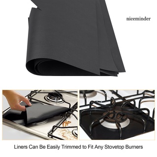ncj 4 alfombrillas de cocina de gas resistentes a altas temperaturas, almohadillas de protección para cocina (2)