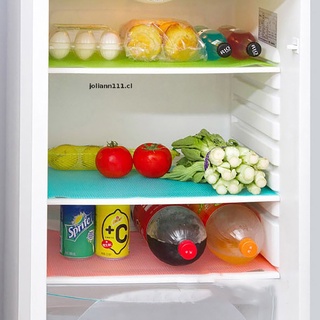 joli 4 alfombrillas para refrigerador, lavables, alfombrillas para nevera, antideslizante, impermeable, cl (1)